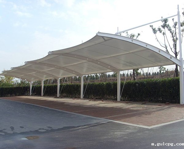 钢结构膜结构车棚